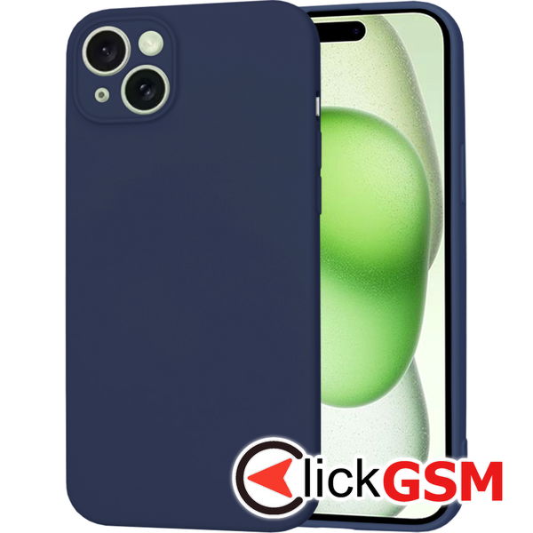 Techsuit - SoftFlex MagSafe - iPhone 15 Plus - Navy Blue