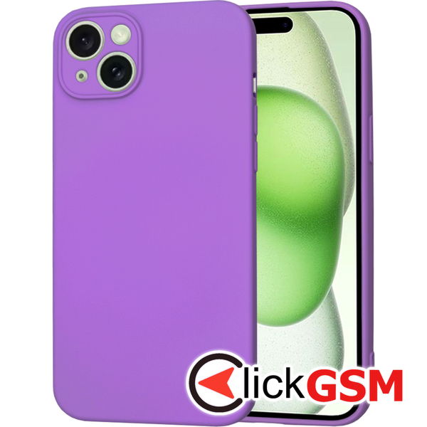 Techsuit - SoftFlex MagSafe - iPhone 15 Plus - Purple