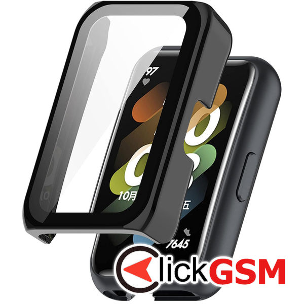 Techsuit - Defense360 Pro + Screen Protector - Huawei Band 8 / 9  - Black