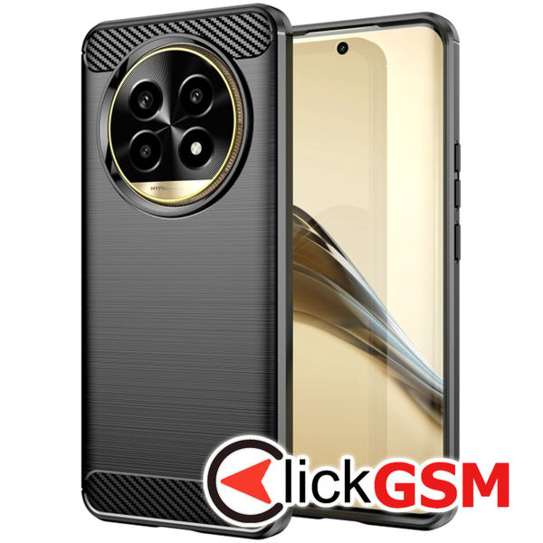 Techsuit - Carbon Silicone - Realme 13 Pro / 13 Pro+ - Black