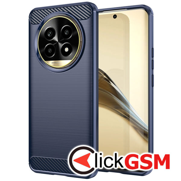 Techsuit - Carbon Silicone - Realme 13 Pro / 13 Pro+ - Blue