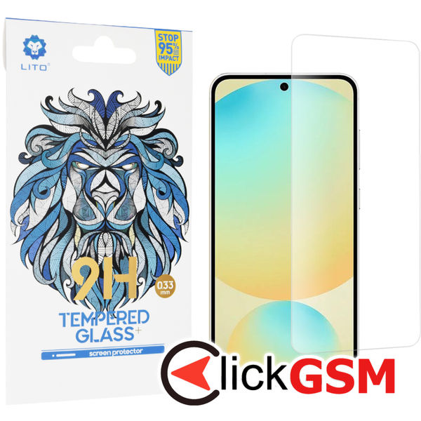 Lito - 2.5D Classic Glass - Samsung Galaxy S24 FE - Clear