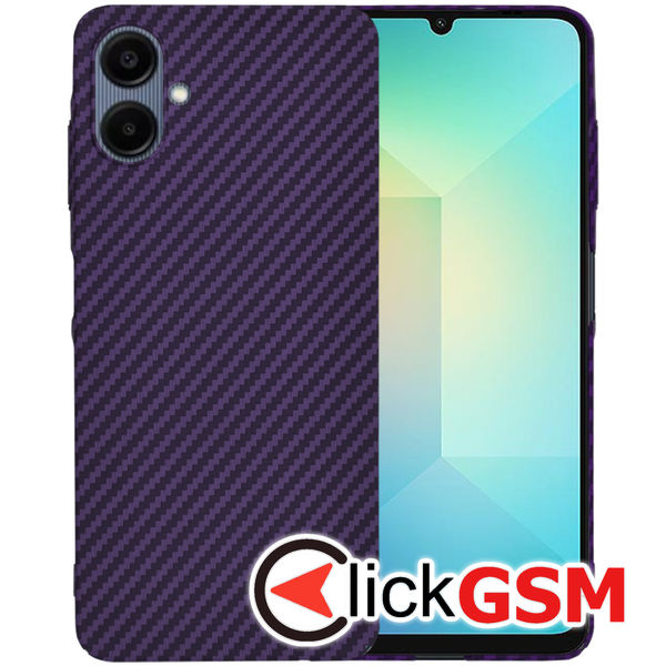 Techsuit - Carbonite FiberShell - Samsung Galaxy A06 - Purple