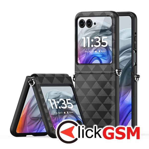 Dux Ducis - Fitt - Motorola Razr 50 - Black