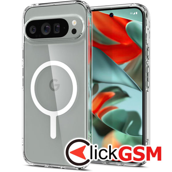 Spigen - Ultra Hybrid MagSafe OneTap Ring - Google Pixel 9 Pro XL - White