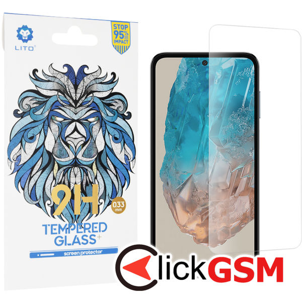 Lito - 2.5D Classic Glass - Samsung Galaxy M35 - Clear