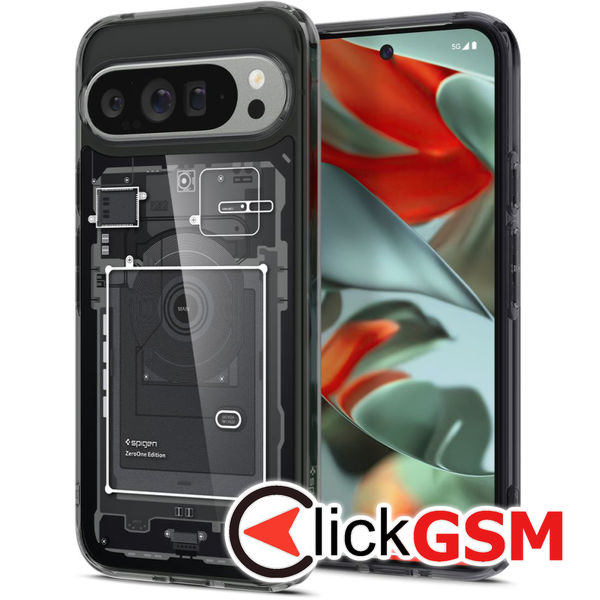 Spigen - Ultra Hybrid Zero One - Google Pixel 9 Pro XL - Matte Black