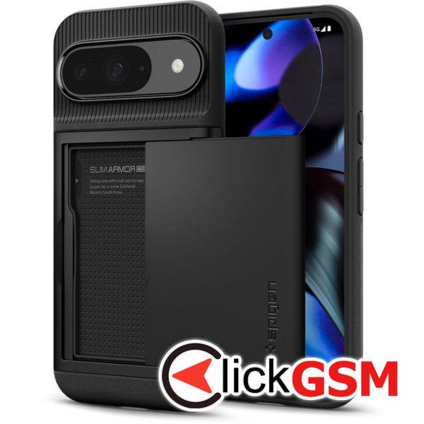 Spigen - Slim Armor CS - Google Pixel 9 / 9 Pro - Black