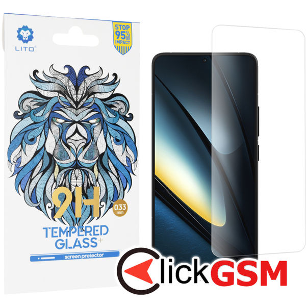 Lito - 2.5D Classic Glass - Xiaomi Poco F6 Pro - Clear