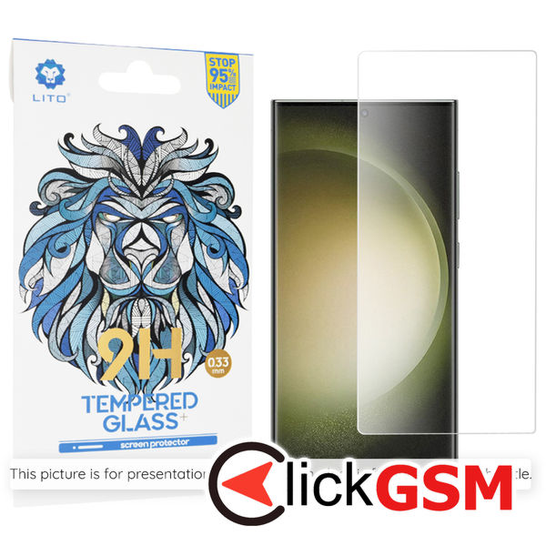 Lito - 2.5D Classic Glass - Oppo Reno12 F 4G - Clear