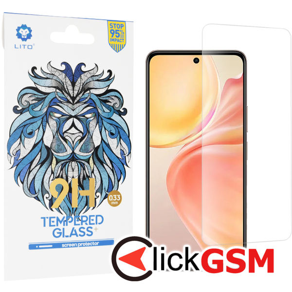 Lito - 2.5D Classic Glass - Vivo Y28 4G - Clear