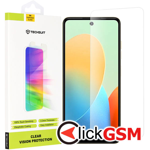 Techsuit - Clear Vision Glass - Tecno Spark Go 2024 / Spark 20 / Spark 20C / Infinix Hot 40i / Smart 8 - Transparent
