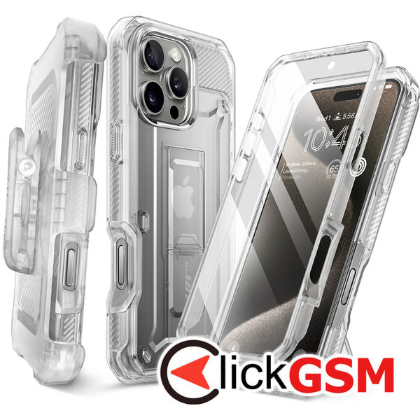 Supcase - Unicorn Beetle Pro - iPhone 16 Pro - Clear