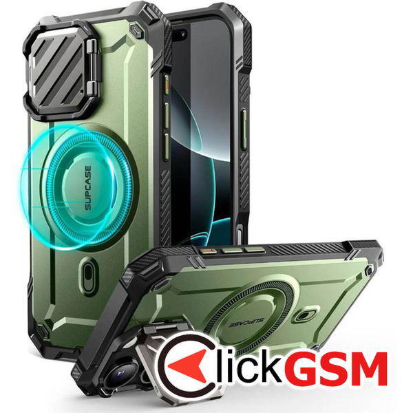 Supcase - Unicorn Beetle XT MagSafe - iPhone 16 Pro - Guldan