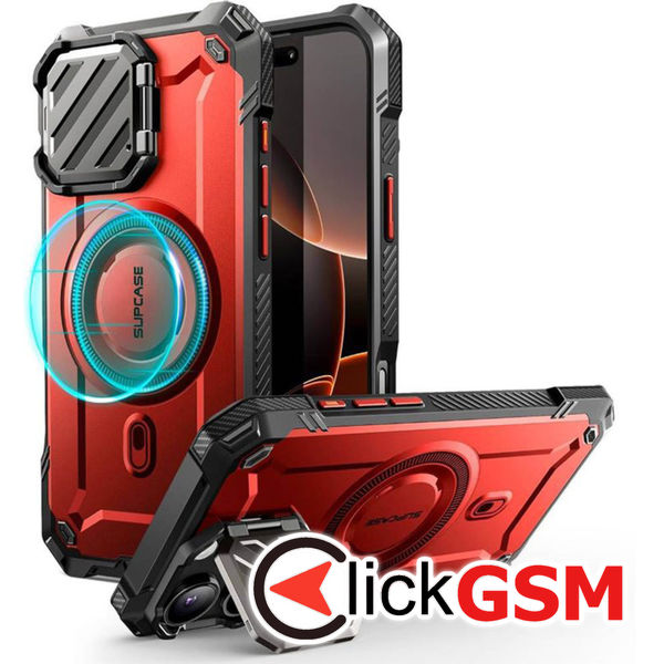 Supcase - Unicorn Beetle XT MagSafe - iPhone 16 Pro Max - Ruddy