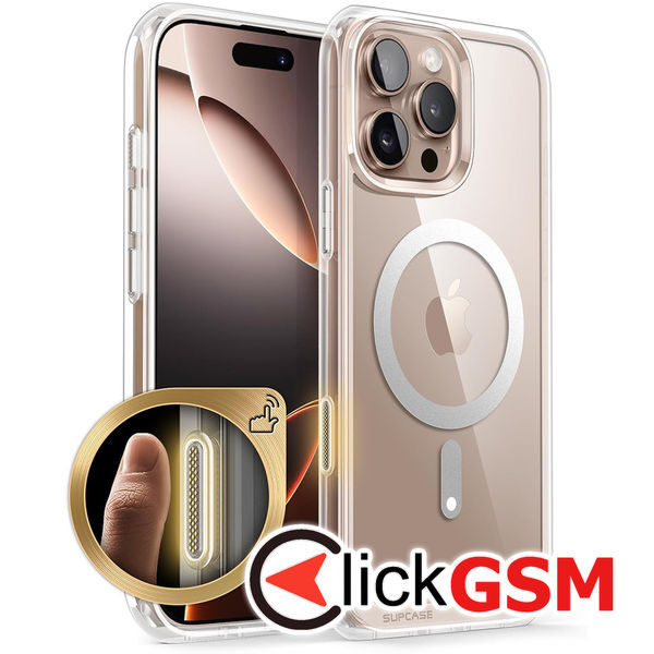 Supcase - Unicorn Beetle Slim Clear MagSafe - iPhone 16 Pro Max - Clear