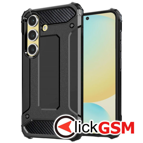 Techsuit - Hybrid Armor - Samsung Galaxy S24 FE - Black