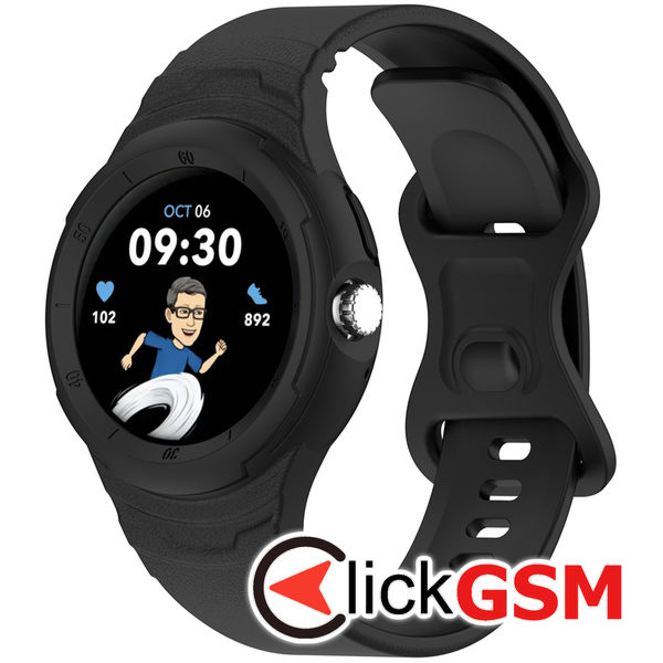 Techsuit - Watchband (W066) - Google Pixel Watch / Watch 2 / Watch 3 41mm - Black