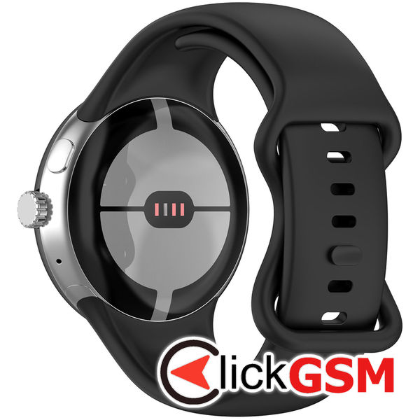 Techsuit - Watchband (W031) - Google Pixel Watch / Watch 2 / Watch 3 41mm - Black