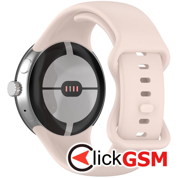 Techsuit - Watchband (W031) - Google Pixel Watch / Watch 2 / Watch 3 41mm - Light Pink