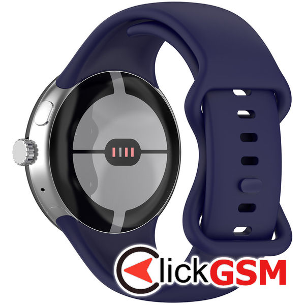 Techsuit - Watchband (W031) - Google Pixel Watch 3 45mm - Navy Blue