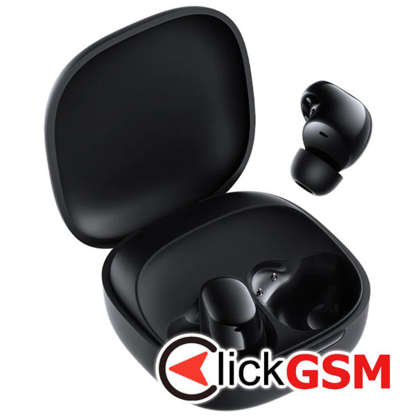 Xiaomi - Wireless Earbuds Redmi Buds 6 Play - Bluetooth, Active Noise Cancellation, Ergonomic Design - Black