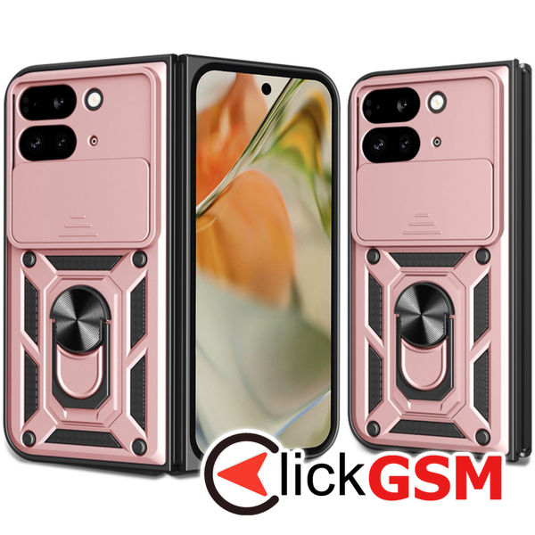 Techsuit - CamShield Series - Google Pixel 9 Pro Fold - Rose Gold