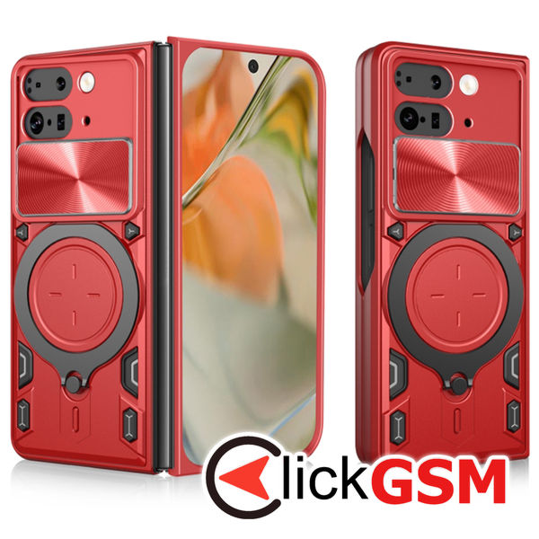 Techsuit - CamGuard Pro - Google Pixel 9 Pro Fold - Red