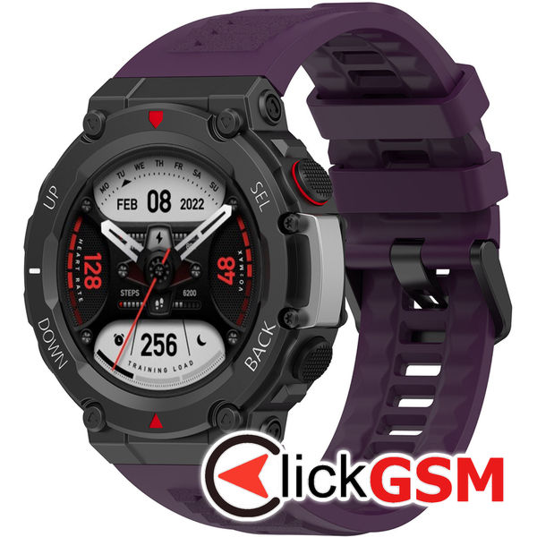 Techsuit - Watchband (W067) - Amazfit T-Rex 2 / 2 Ocean Blue - Purple