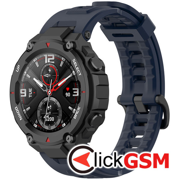 Techsuit - Watchband (W067) - Amazfit T-Rex / T-Rex Pro - Navy Blue
