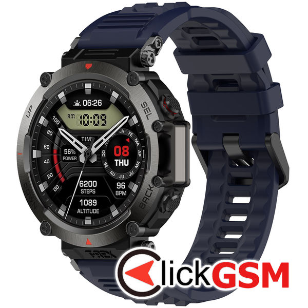 Techsuit - Watchband (W067) - Amazfit T-Rex Ultra - Navy Blue