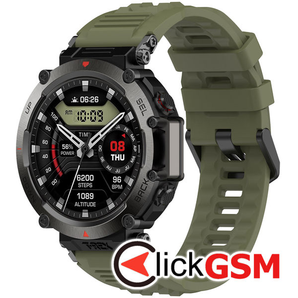 Techsuit - Watchband (W067) - Amazfit T-Rex Ultra - Dark Green