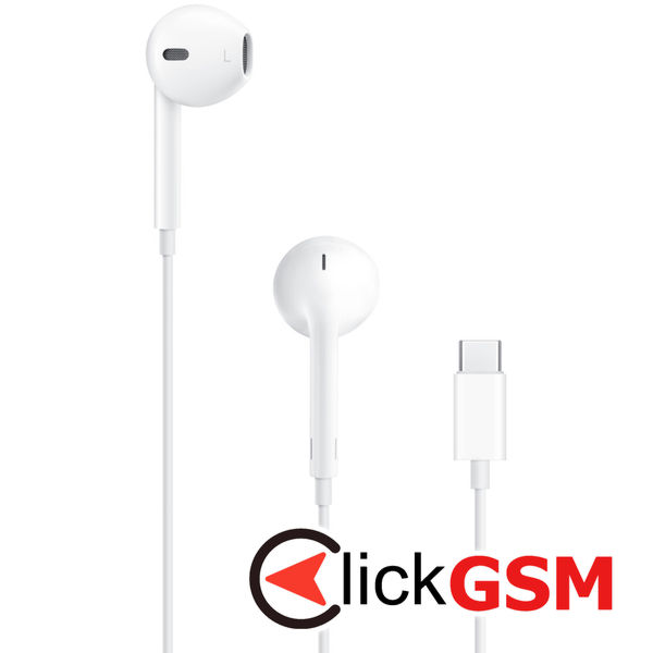 Apple - Original Wired Earphones A3046 (MYQY3ZM/A) - Type-C with Microphone