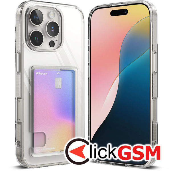 Ringke - Fusion Card - iPhone 16 Pro Max - Clear