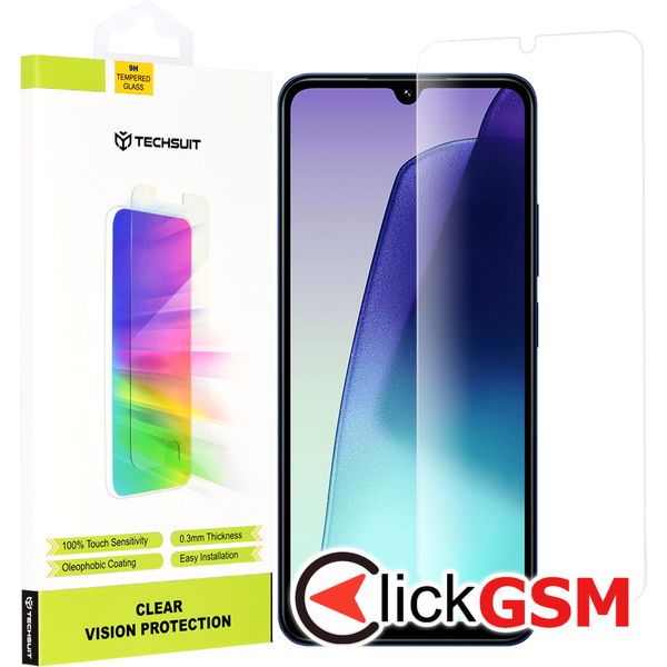 Techsuit - Clear Vision Glass - Xiaomi Redmi 14C - Transparent