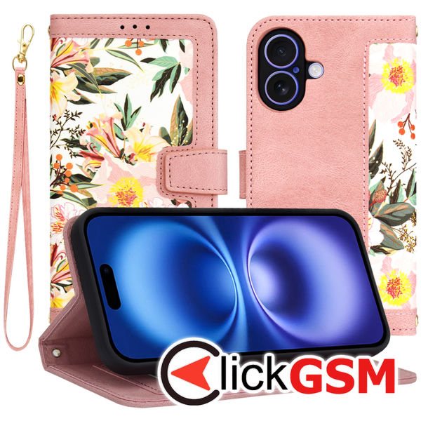 Techsuit - FlipCraft - iPhone 16 - Sweetheart Pink