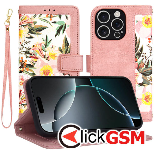 Techsuit - FlipCraft - iPhone 16 Pro - Sweetheart Pink