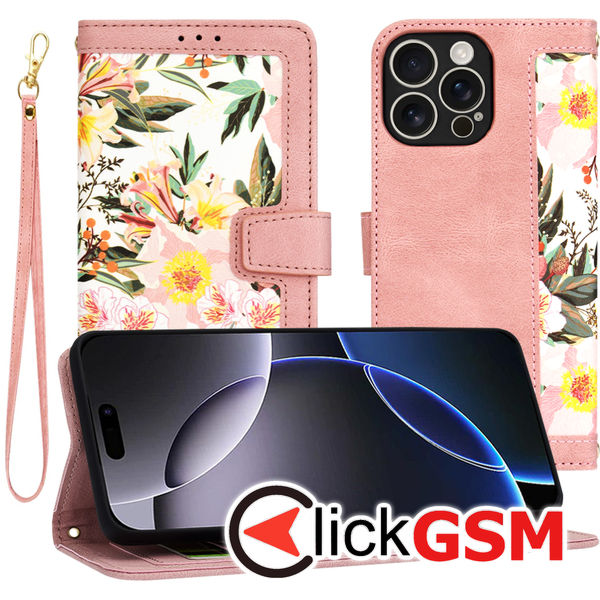 Techsuit - FlipCraft - iPhone 16 Pro Max - Sweetheart Pink