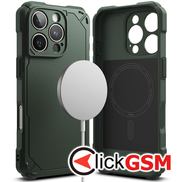 Ringke - Rugged Gear MagSafe - iPhone 16 Pro Max - Dark Green