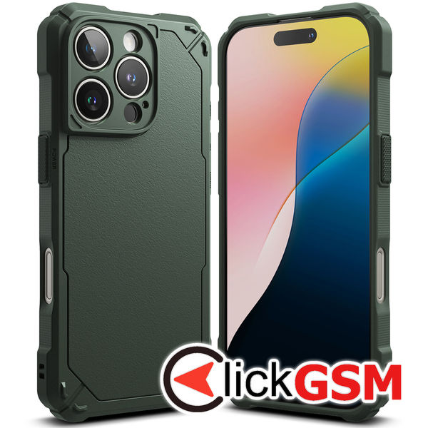 Ringke - Rugged Gear - iPhone 16 Pro - Dark Green