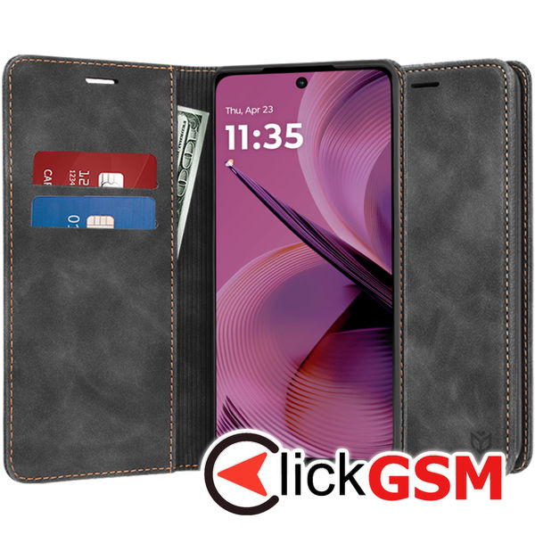 Techsuit - Confy Cover - Motorola Moto G55 - Black