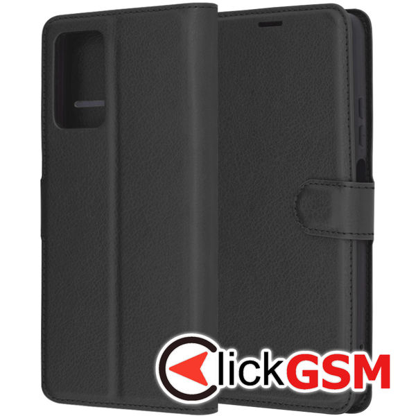 Techsuit - Leather Folio - Motorola Moto G35 - Black
