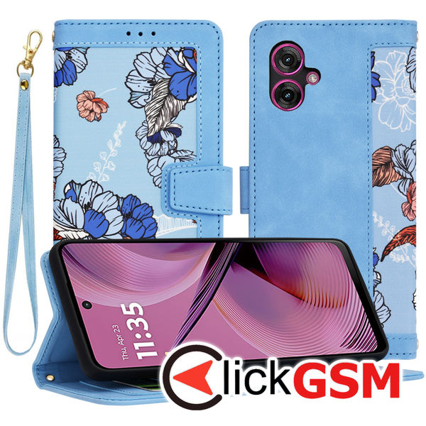 Techsuit - FlipCraft - Motorola Moto G55 - Vibrant