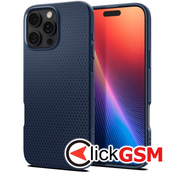 Spigen - Liquid Air - iPhone 16 Pro - Navy Blue