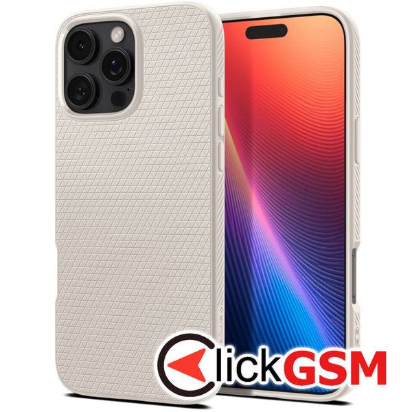Spigen - Liquid Air - iPhone 16 Pro - Natural Titanium