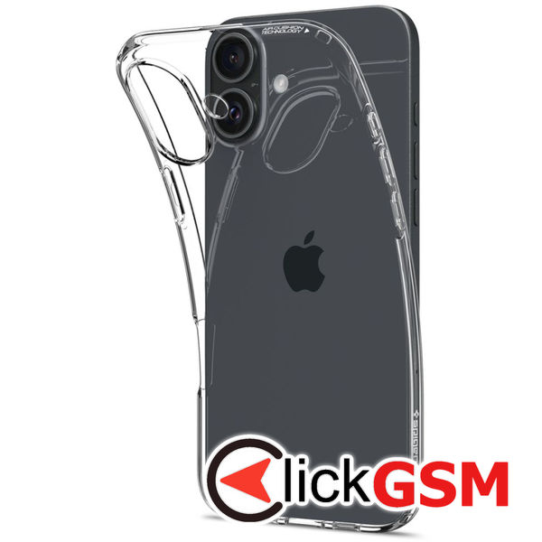 Spigen - Liquid Crystal - iPhone 16 Plus - Crystal Clear