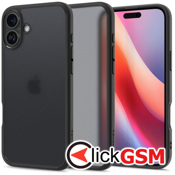 Spigen - Ultra Hybrid - iPhone 16 - Frost Black