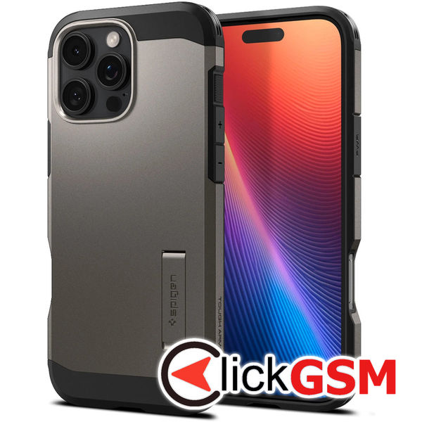 Spigen - Tough Armor MagSafe - iPhone 16 Pro Max - Gunmetal
