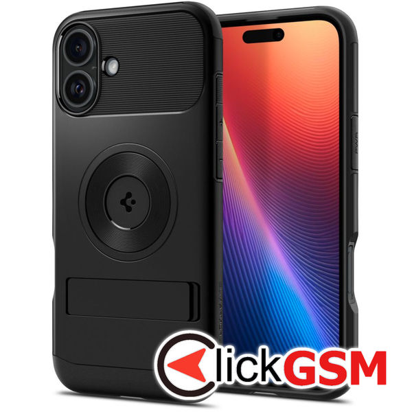 Spigen - Slim Armor MagSafe - iPhone 16 - Black