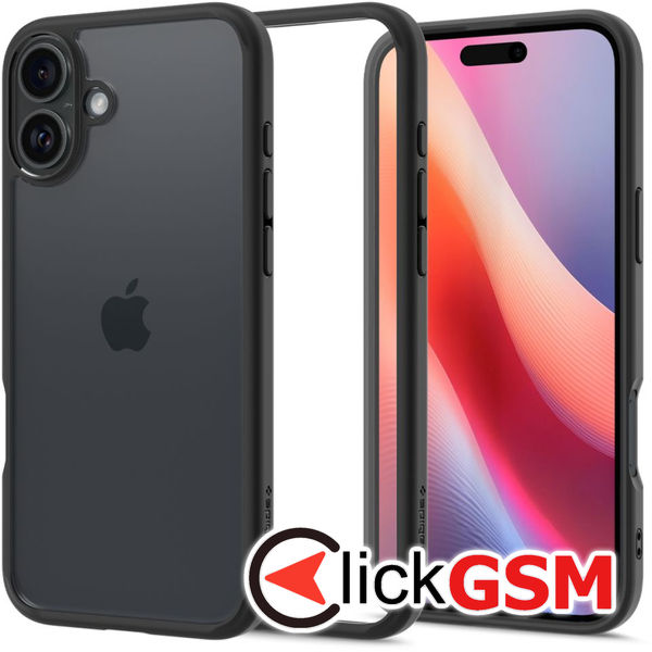 Spigen - Ultra Hybrid - iPhone 16 Plus - Matte Black